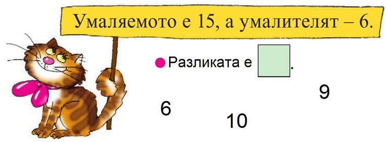 Картинка, върху която да се посочи правилния отговор